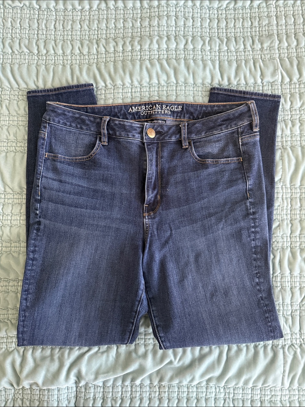 American Eagle Outfitters Women's Navy Skinny Jeans